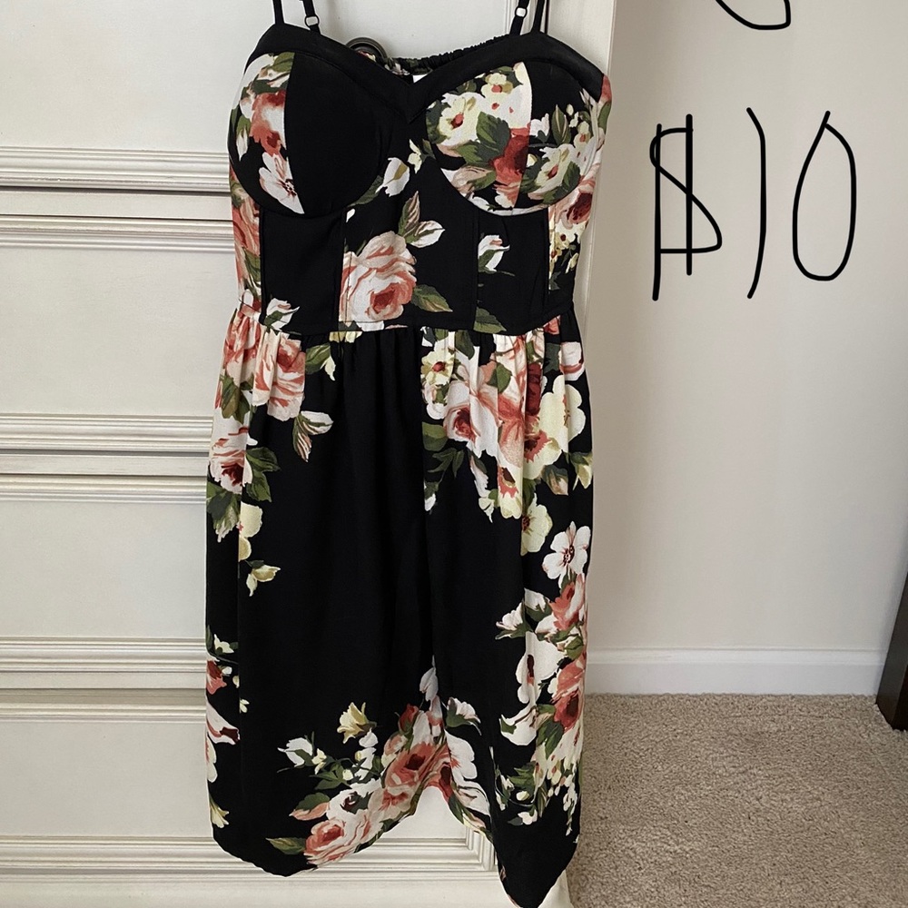 Black cocktail dress